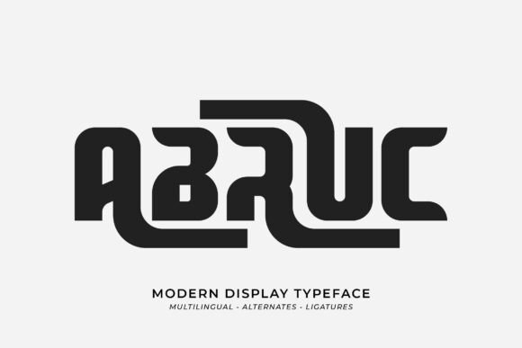 Abruc Font: Bold & Modern Display