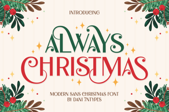 Always Christmas Font