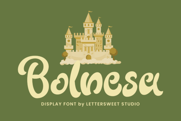 Bolnesa: A Playful Display Font for Cheerful Branding