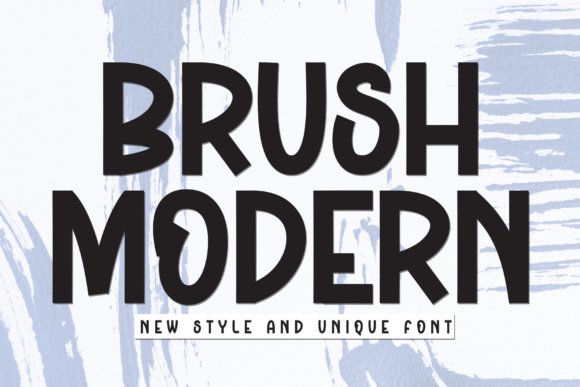 Brush Modern Font