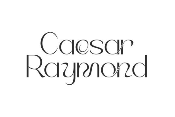 Caesar Raymond Font for Creative Makers