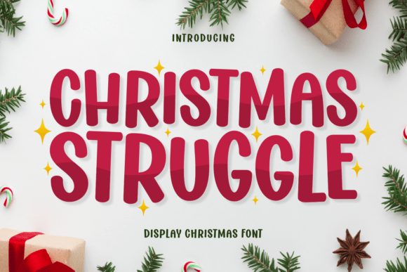 Christmas Struggle Font Review