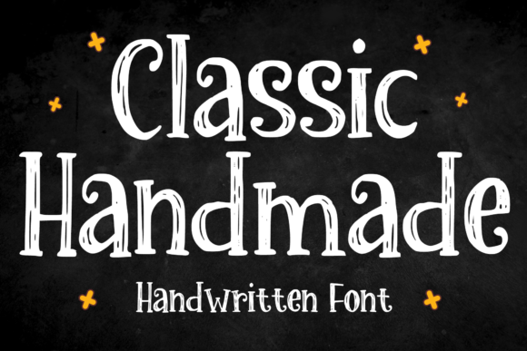 Classic Handmade Retro Display Font for Campaign Design