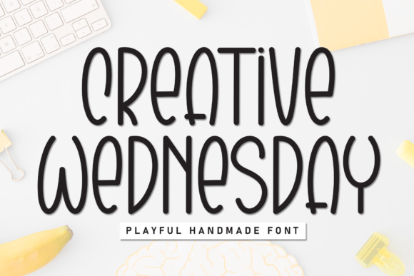 Creative Wednesday Font for Business Branding