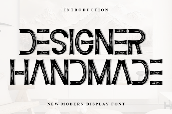 Designer Handmade Font
