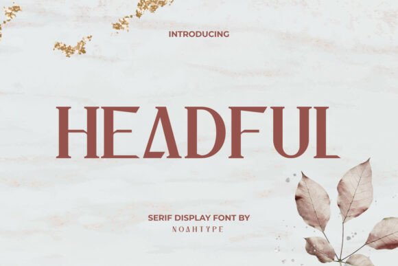 Headful Font for Elegant Branding