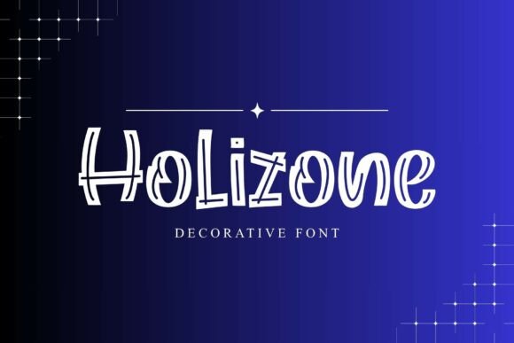 Holizone Font for Web Design
