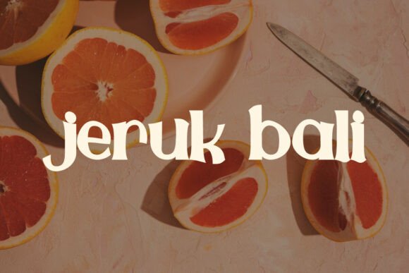 Jeruk Bali Font Review
