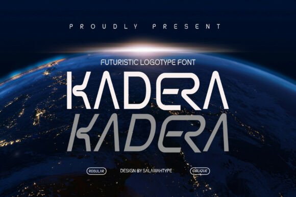 Kadera: A Bold Font for Modern Campaigns