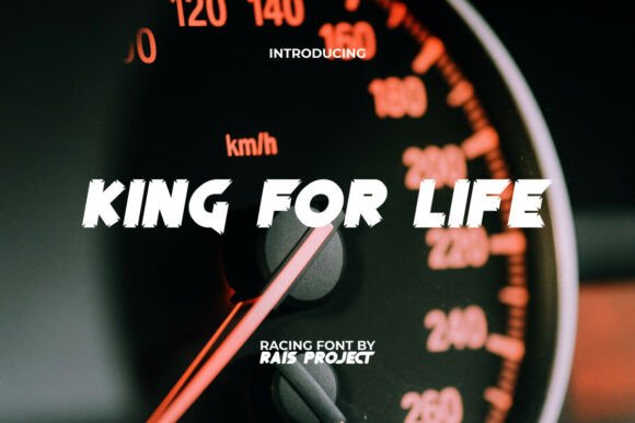 King for Life Font: Bold and Unapologetic