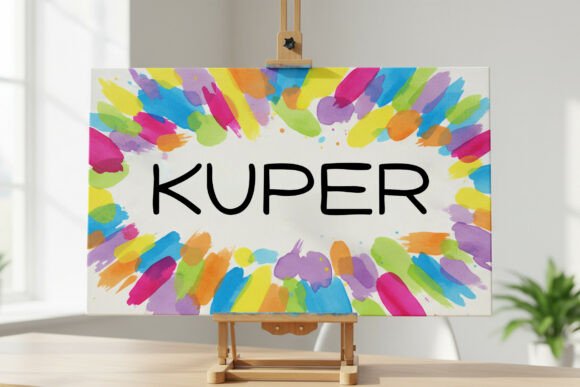 Kuper: A Playful Handwritten Font for Editorial Design