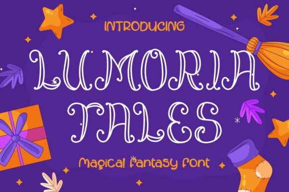 Lumoria Tales: A Fantasy Display Font for Enchanting Editorial Design