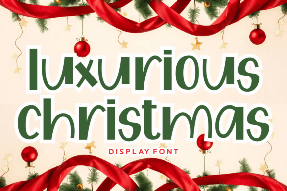 Luxurious Christmas Font for Festive Campaigns