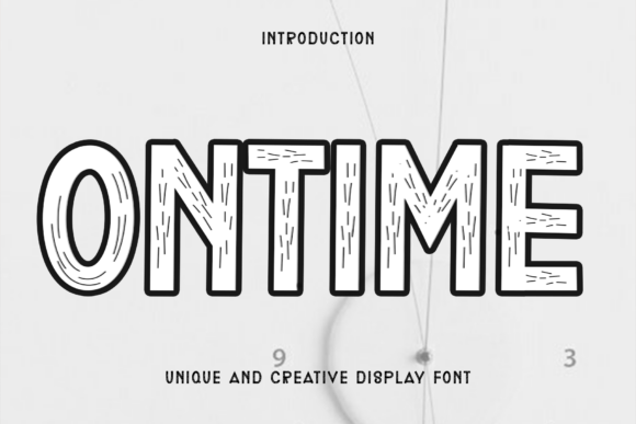 Ontime Font for Web Design