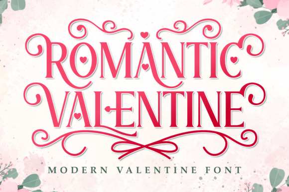 Romantic Valentine Font
