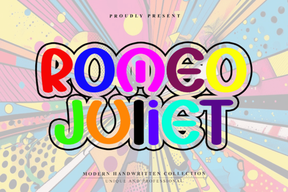 Romeo Juliet Font Review for Elegant Brand Design