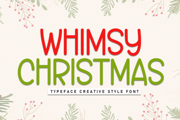 Whimsy Christmas Font for Creative Projects